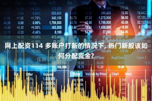 网上配资114 多账户打新的情况下, 热门新股该如何分配资金?
